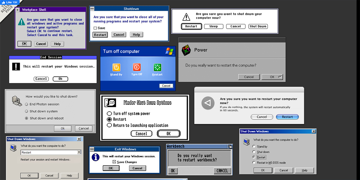 The Restart Page