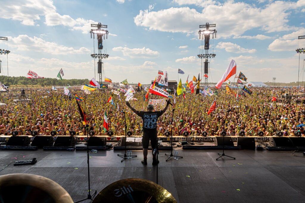 Pol'and'Rock 29 - Jerzy Owsiak na Dużej scenie